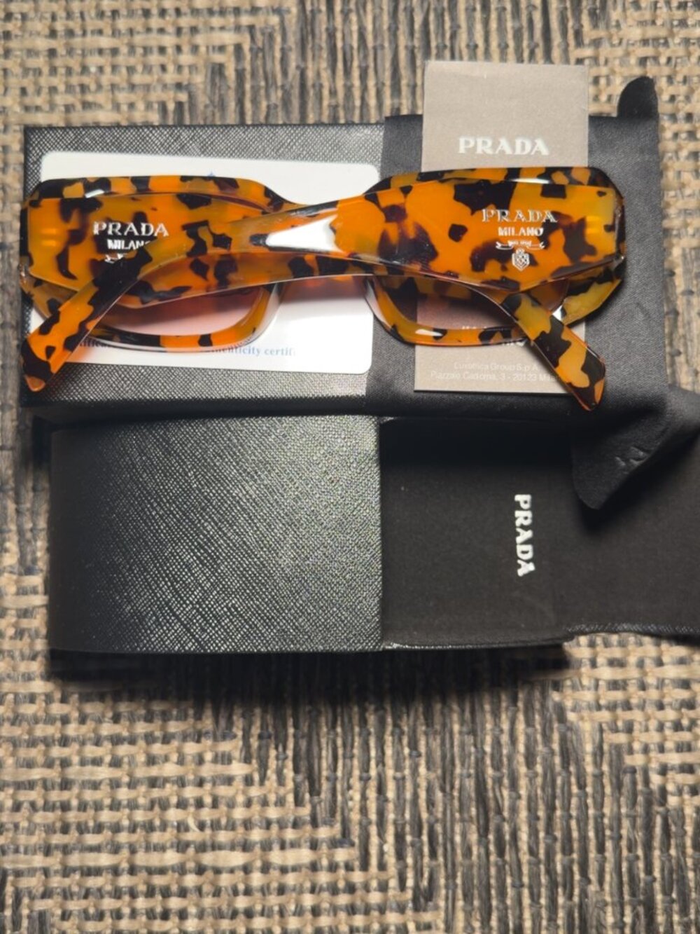 Prada Cheetah Print women's sunglasses - Picture 2 of 4